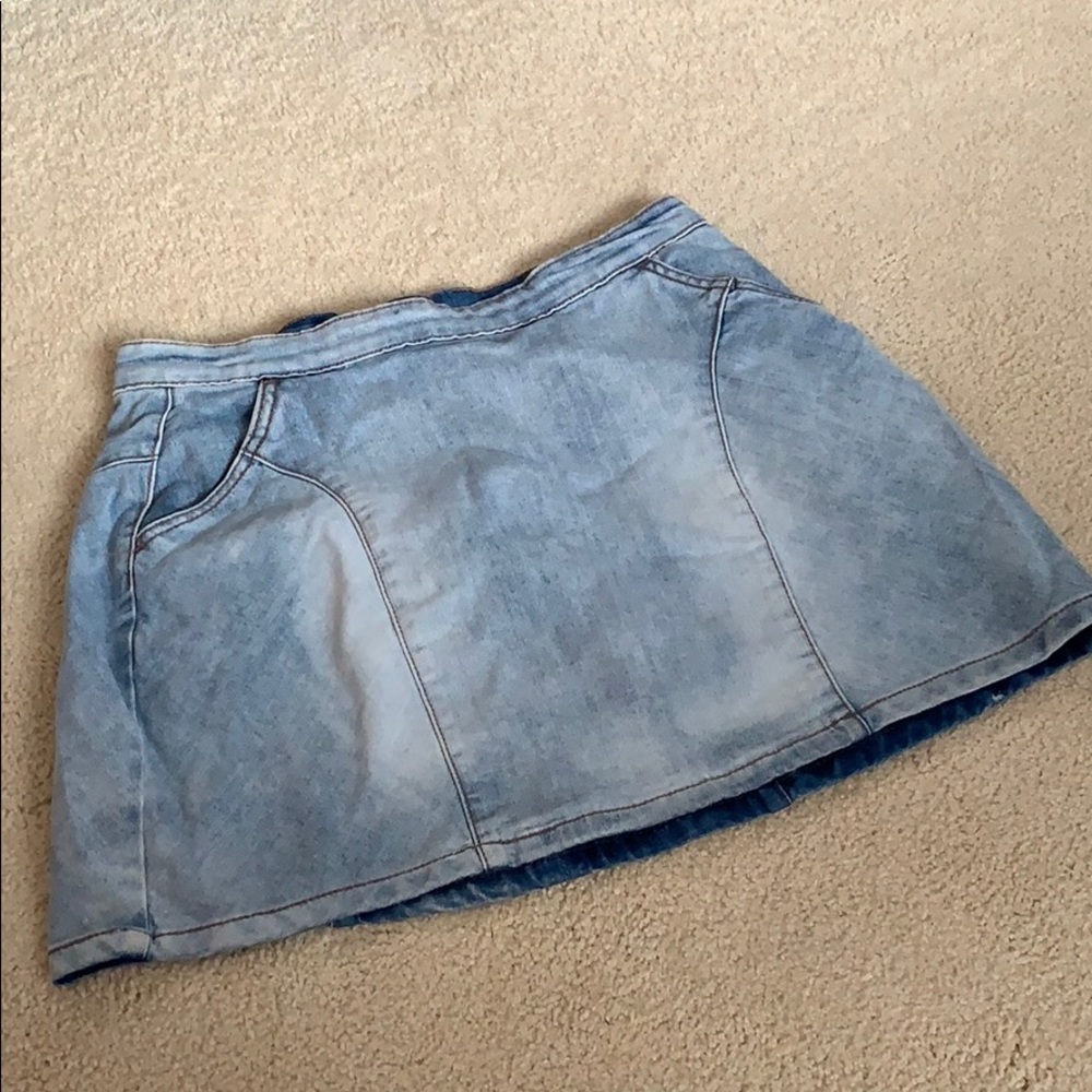Denim skirt